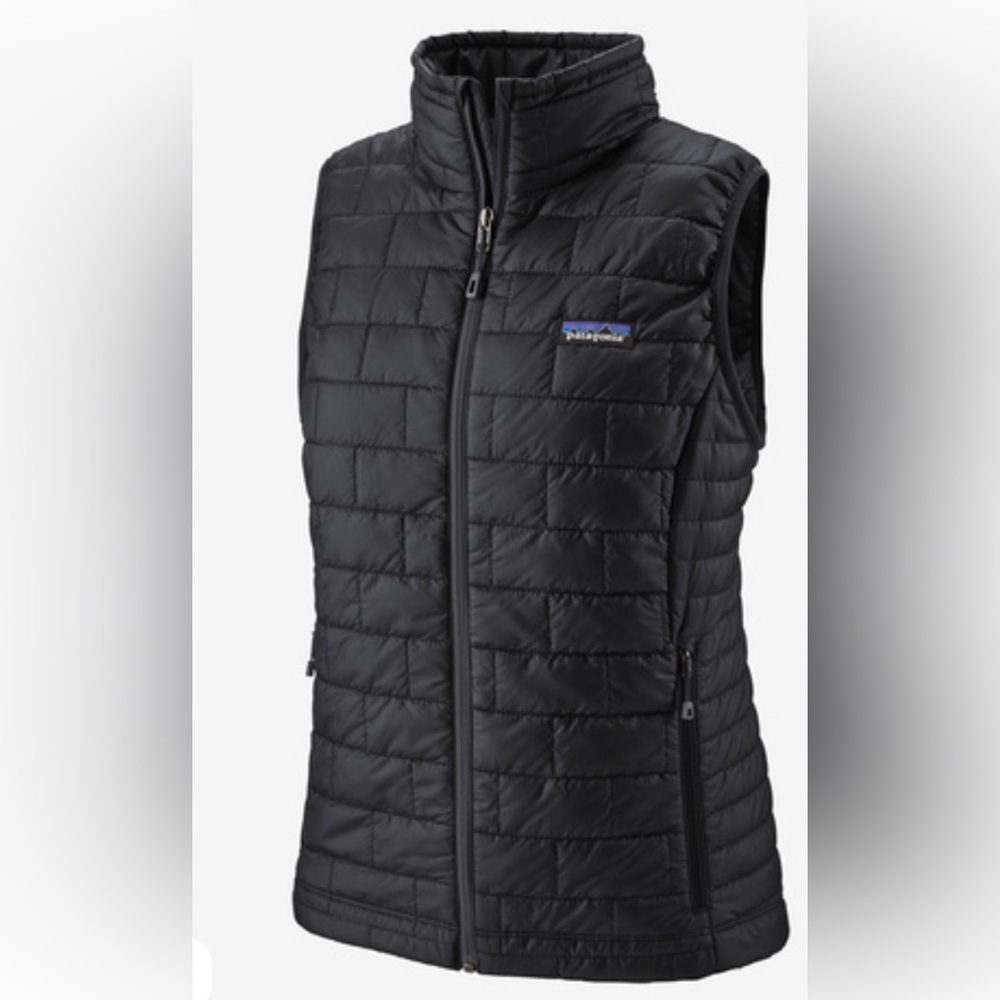 Women’s Patagonia puffer vest.
